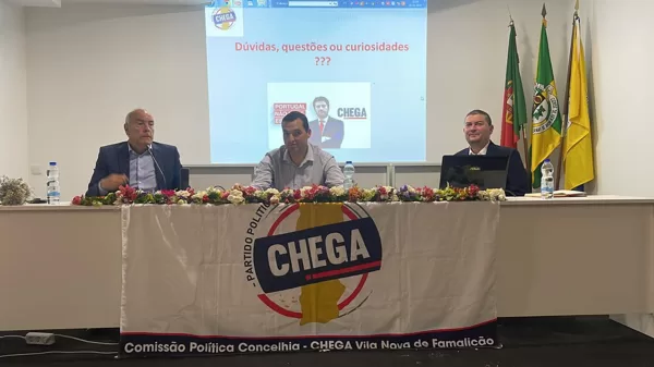 Palestra de JOAQUIM JORGE Concelhia Chega VNF - 19 de Maio de 2023